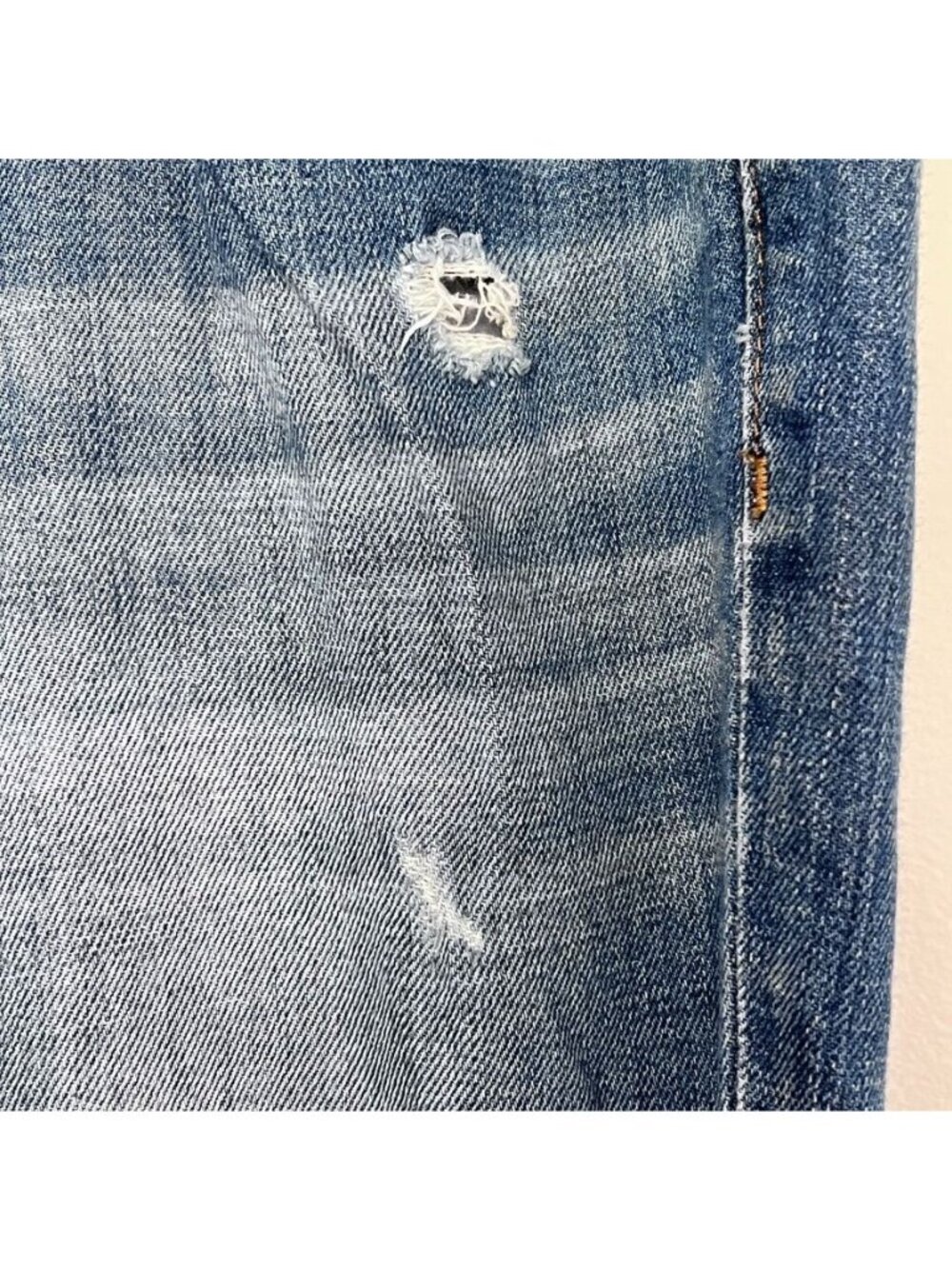 Joes Jeans Womens Sz 31The High Water Relaxed Mid Rise Soft Distressed Stretch - Picture 6 of 16